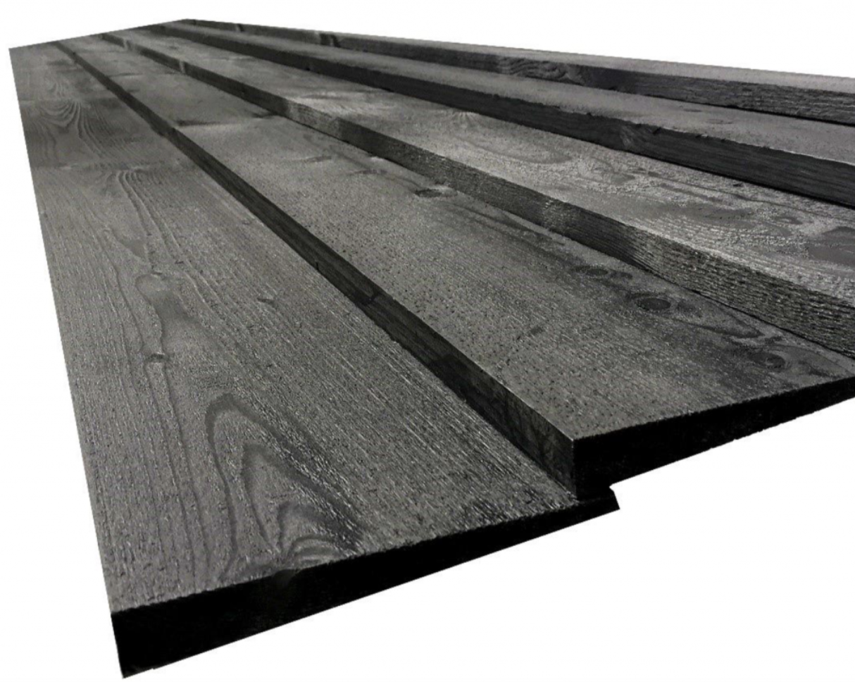 BLACK BARN HOUSE QUALITY FEATHER EDGE